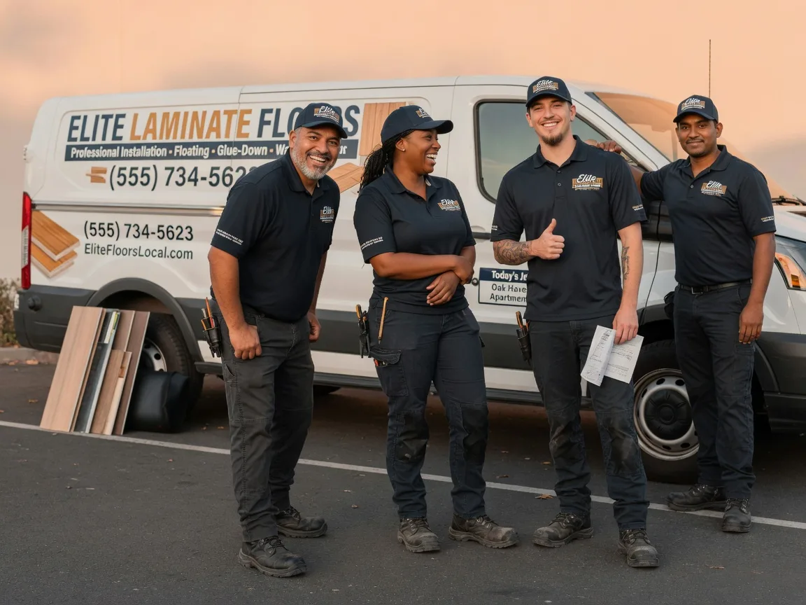 Laminate flooring installation company in New Washington, OH
